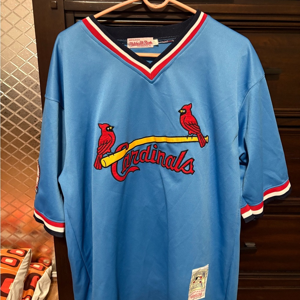 Mitchell & Ness Cooperstown Collection Al Hrabosky Light Blue Jersey